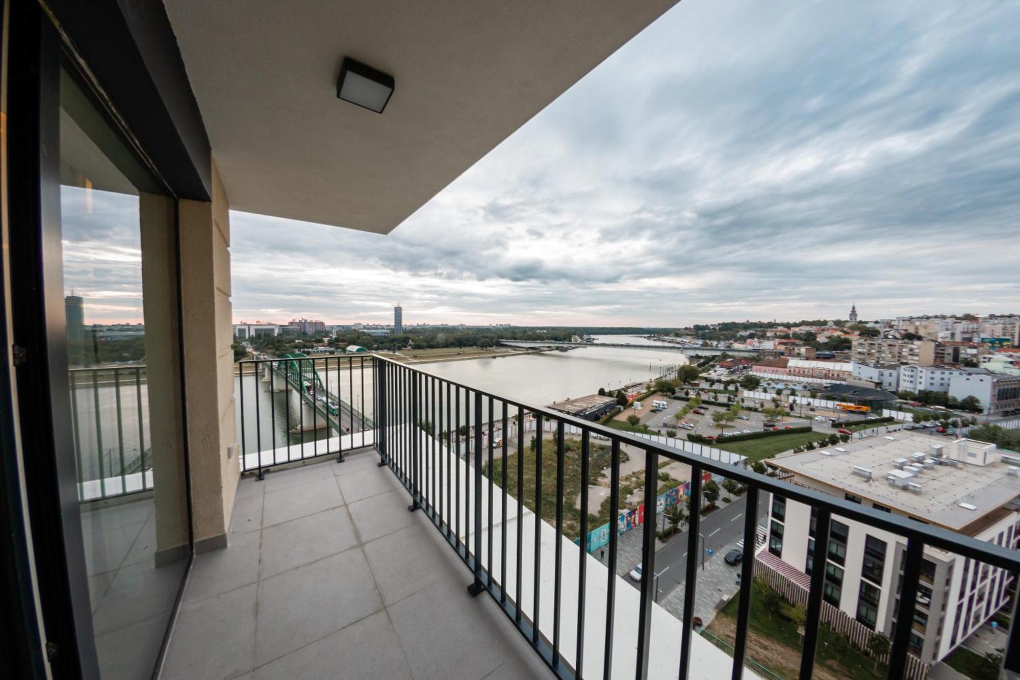 Appartamento Sinfonia Lux Belgrado Esterno foto