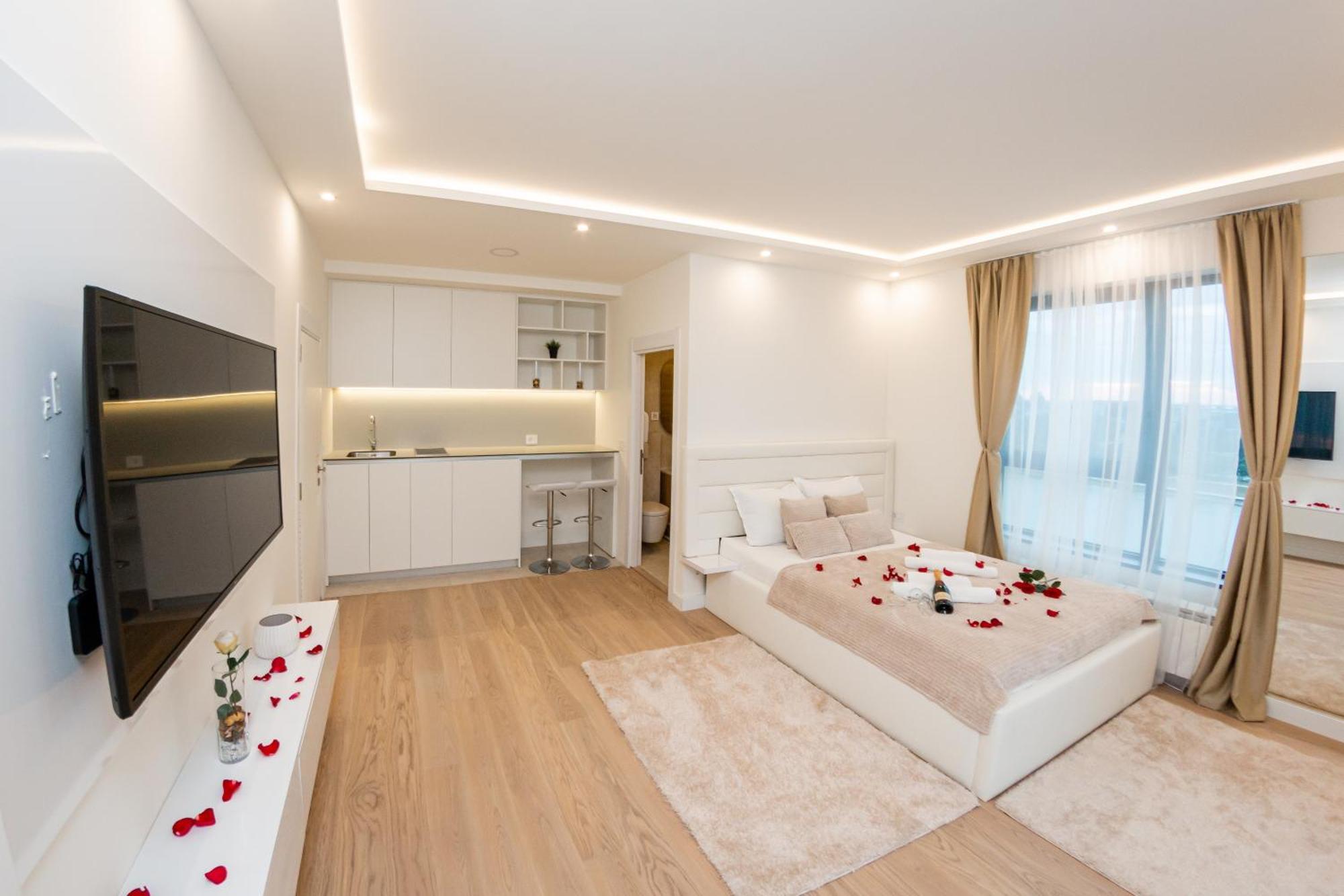 Appartamento Sinfonia Lux Belgrado Esterno foto