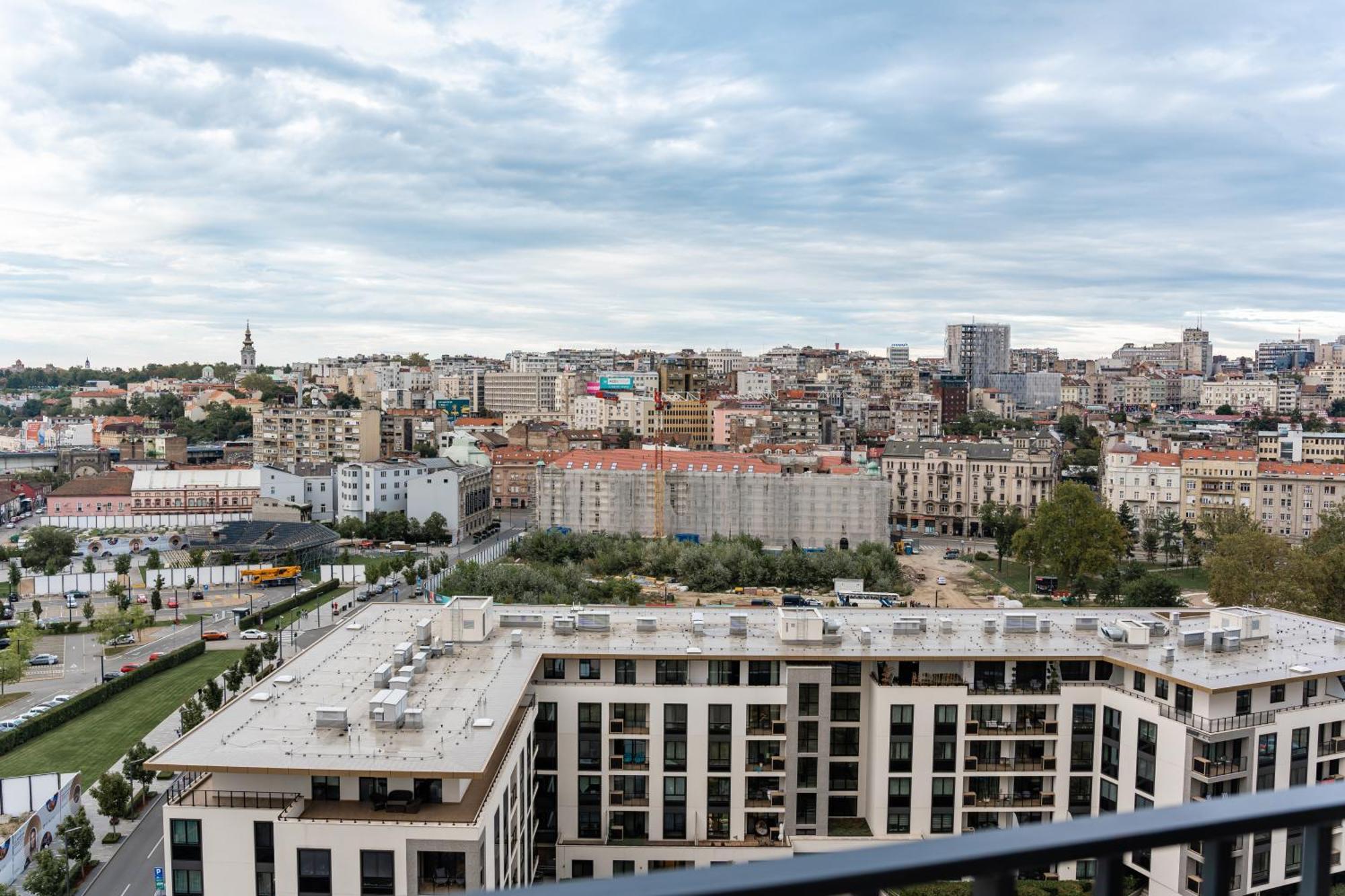 Appartamento Sinfonia Lux Belgrado Esterno foto