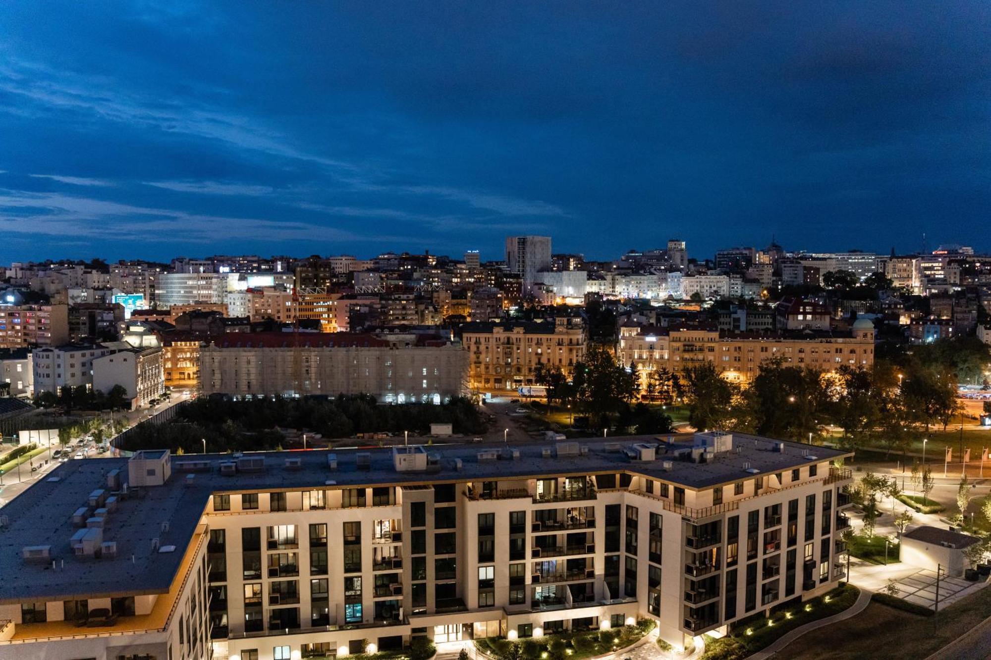 Appartamento Sinfonia Lux Belgrado Esterno foto