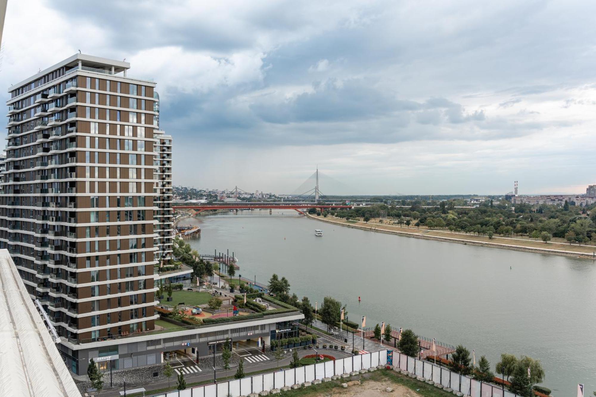 Appartamento Sinfonia Lux Belgrado Esterno foto