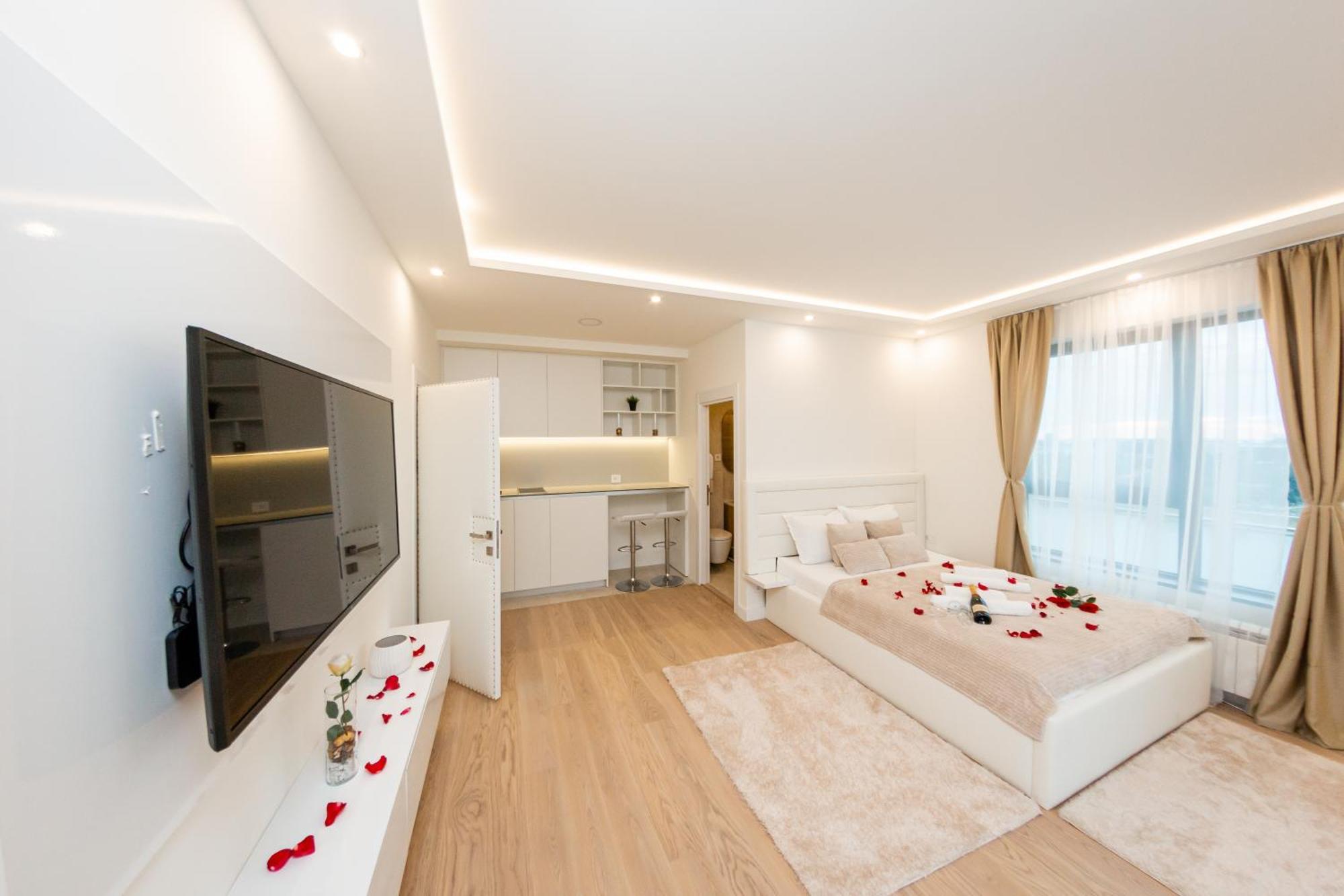 Appartamento Sinfonia Lux Belgrado Esterno foto